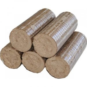 BÛCHES COMPRESSÉES 100% FEUILLUS – PALETTE DE 1040KG
